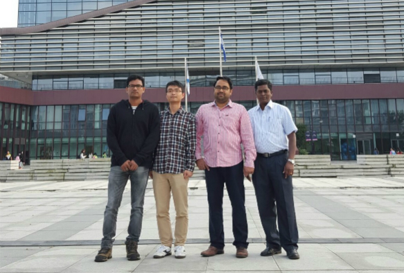 Dr Sabeel Valappil and Dr Sekar Raju
